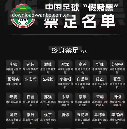 万搏体育赛事信息功能详解 足协第三批禁足名单解读教程 - 万搏体育带你看懂赛事黑幕与公平竞技